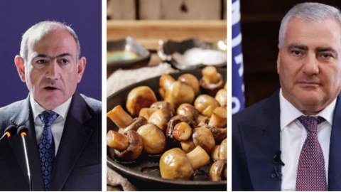 Paşinyanla Kremlin adamı arasında "göbələk qalmaqal"ı: Ona yedizdirəcəm&nbsp;
