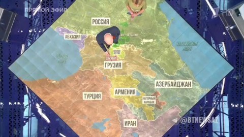 Rus dövlət kanalından Qarabağla bağlı təxribat - VİDEO