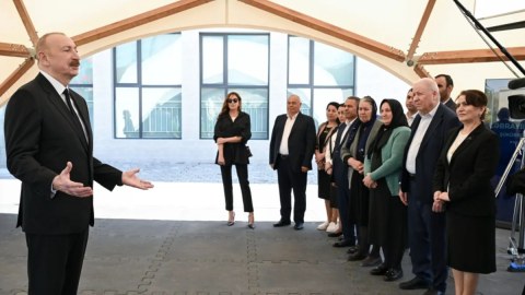 Şükürbəyli kəndi tamamilə yenidən qurulub -&nbsp;Prezident