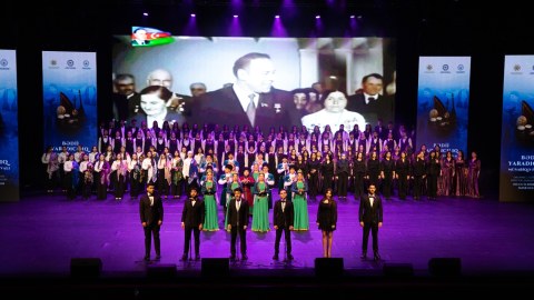 Bədii yaradıcılıq müsabiqə-festivalının yekun konserti keçirilib - FOTOLAR