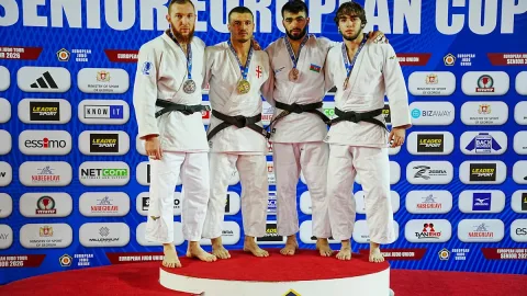 Cüdoçularımız Avropa Kubokunda 9 medal qazandılar
