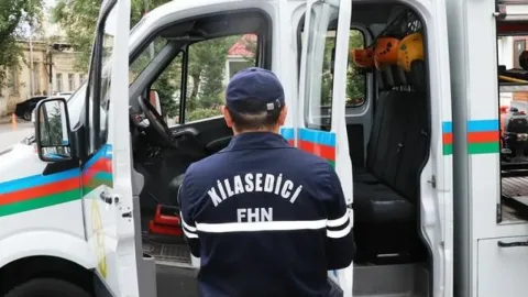 Köməksiz vəziyyətdə olan şəxs&nbsp;xilas edildi