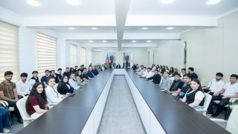 BMU-da Almaniyada fəaliyyət göstərən mütəxəssisin iştirakı ilə seminar&nbsp;- FOTOLAR
