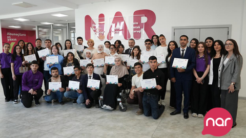 &ldquo;Nar&rdquo; WUF 13 çərçivəsində inklüziv təcrübə proqramı iştirakçılarını təltif etdi