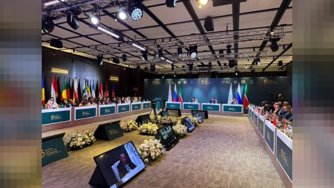 Adil Kərimli Kazanda ICESCO Baş Konfransının sessiyasında - FOTO