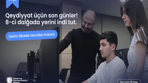 Kibertəhlükəsizlik Mərkəzinə qeydiyyat üçün son 5 gün