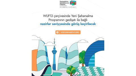 WUF13-ün ilk günündə nazirlər səviyyəsində görüş keçiriləcək