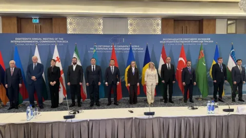 Astanada Vahid Tranzit İcazəsi Sazişi imzalandı - FOTOLAR
