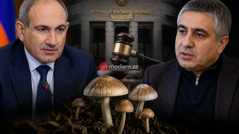 Paşinyan göbələk ittihamına görə rəqibini məhkəməyə verdi