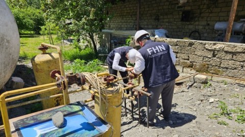 Maye qazdoldurma məntəqəsinin fəaliyyəti dayandırıldı - FOTO