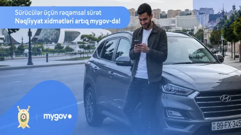 Sürücülərə şad xəbər: bu xidmətlərdə&nbsp;&ldquo;mygov&rdquo;a köçürüldü