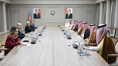 Səudiyyə Ərəbistanı nümayəndələri WUF13-də iştirak üçün Azərbaycana gəldi