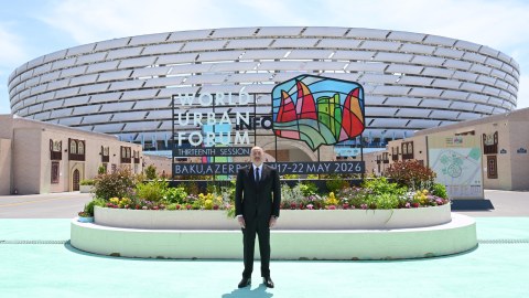 WUF13 BMT və Azərbaycan bayraqlarının qaldırılması mərasimi ilə başlayacaq