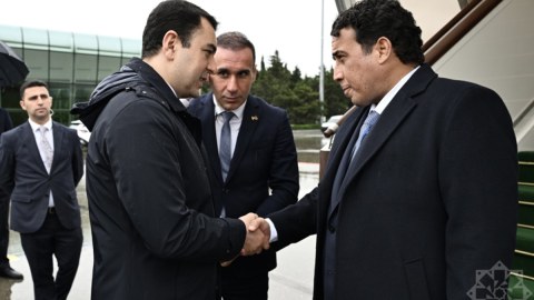 Liviyanın Prezident Şurasının Sədri Azərbaycana gəldi