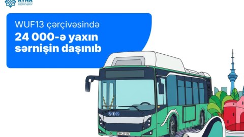 WUF13 çərçivəsində 24 min sərnişin daşınıb