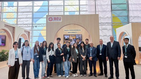 BMU WUF13-də innovativ konsept layihələrlə təmsil olunur