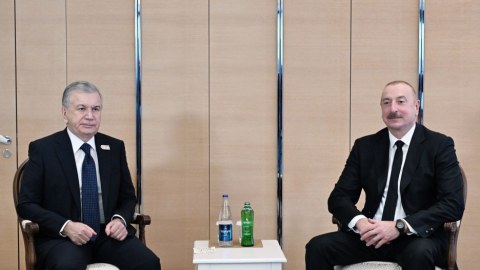 Şavkat Mirziyoyev İlham Əliyevə minnətdarlığını bildirdi