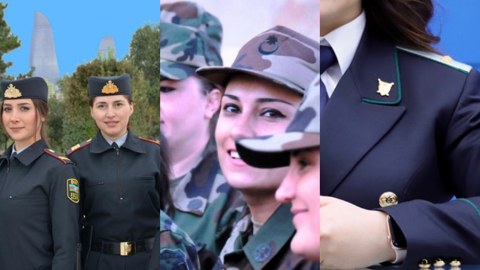 Azərbaycanda qadın polis, prokuror, hərbçi və hakimlərin SAYI