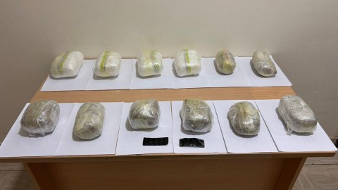 Azərbaycana narkotik daşıyanların planı pozuldu