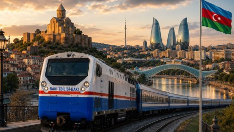 Bakıdan Tbilisiyə&nbsp;qatarlar bu saatda yola düşəcək