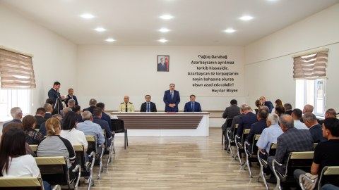 Salyanda növbəti səyyar qəbul keçirilib - FOTO