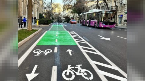 Bakıda velosiped yollarının uzunluğu yüz kilometrə çatdırılacaq