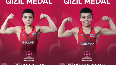 Yunan-Roma güləşçisilərimiz Avropa çempionu oldu