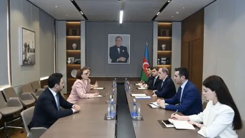 Ceyhun Bayramov UNCTAD-ın Baş katibi ilə görüşdü