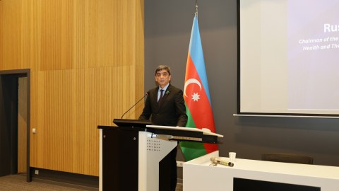 UNEC-də beynəlxalq elmi simpozium keçirilib - Fotolar