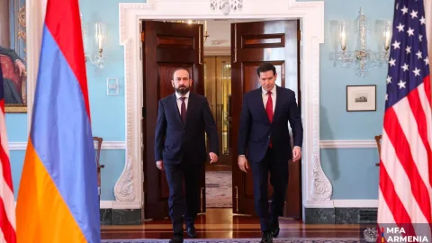 Marko Rubio Ermənistana gəlir