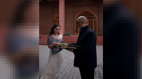 Leyla Əliyevaya "Qurani-Kərim&rdquo; hədiyyə olundu - FOTO