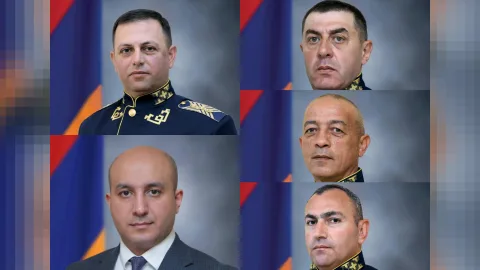 Paşinyan onlara general-mayor rütbəsi verdi