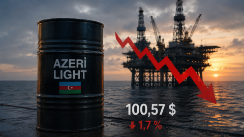 Azərbaycan neftinin qiyməti 100 dollara düşdü