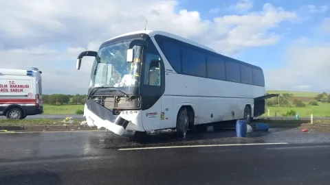 Türkiyədə avtobus qəzası - 16 nəfər yaralandı