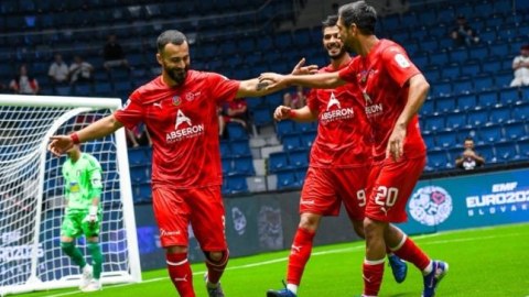 Milli komandamız Fransaya QALİB GƏLDİ