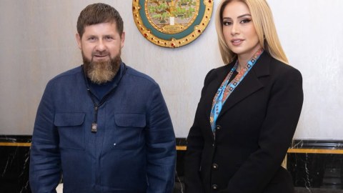 Roza Zərgərli Kadırovla görüşdü&nbsp;- FOTO