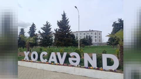 Xocavəndin mərkəzi parkı bərpa olunacaq