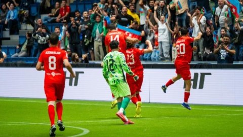 Azərbaycan millisi qalib gəldi - 1/4 finala çıxdı