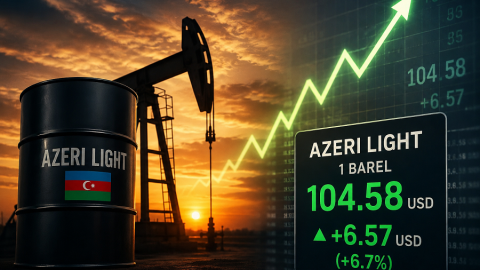 Azərbaycan nefti büdcə qiymətini xeyli üstələdi: 104 dolları aşdı