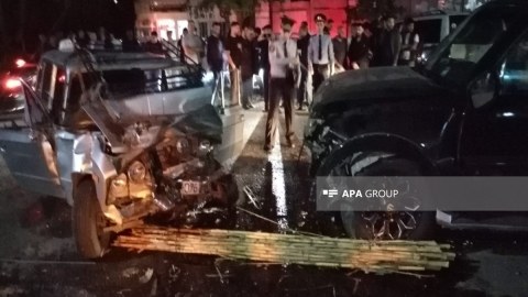 Tovuzda qəza:&nbsp;ölən və yaralananlar var
