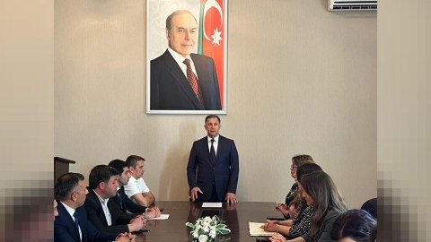 Heydər Əliyevin gənclər siyasəti Samuxda müzakirə edildi - FOTO