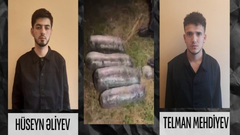 Gənclər 9 kiloqram narkotiklə saxlanıldı