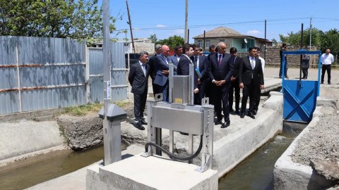Köçərlidə 1349 sakinin su problemi həll olundu