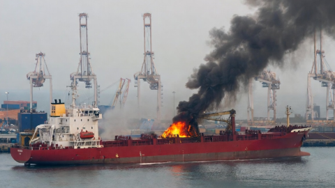 Azov dənizində azərbaycanlıların olduğu gəmilər vuruldu: Ölənlər var