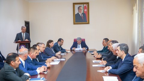 Salyanda aqrar sahəyə həsr olunmuş iclas keçirilib
