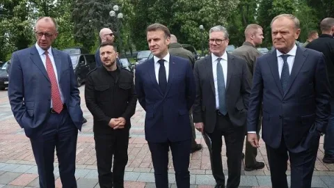 Merts, Makron və Starmer Kiyevə gedirlər