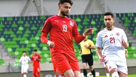 Azərbaycan millisi Maltaya uduzdu