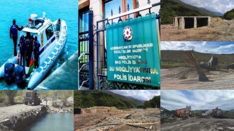 İki rayonda&nbsp;çaylara qanunsuz müdaxilə aşkarlandı