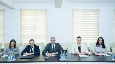 BMU-da Dövlət Proqramı İdarəetmə Qrupunun rəhbər heyəti ilə görüş&nbsp;