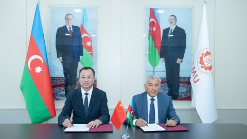BMU ilə Çinin Sian Şiyou Universiteti arasında memorandum imzalanıb